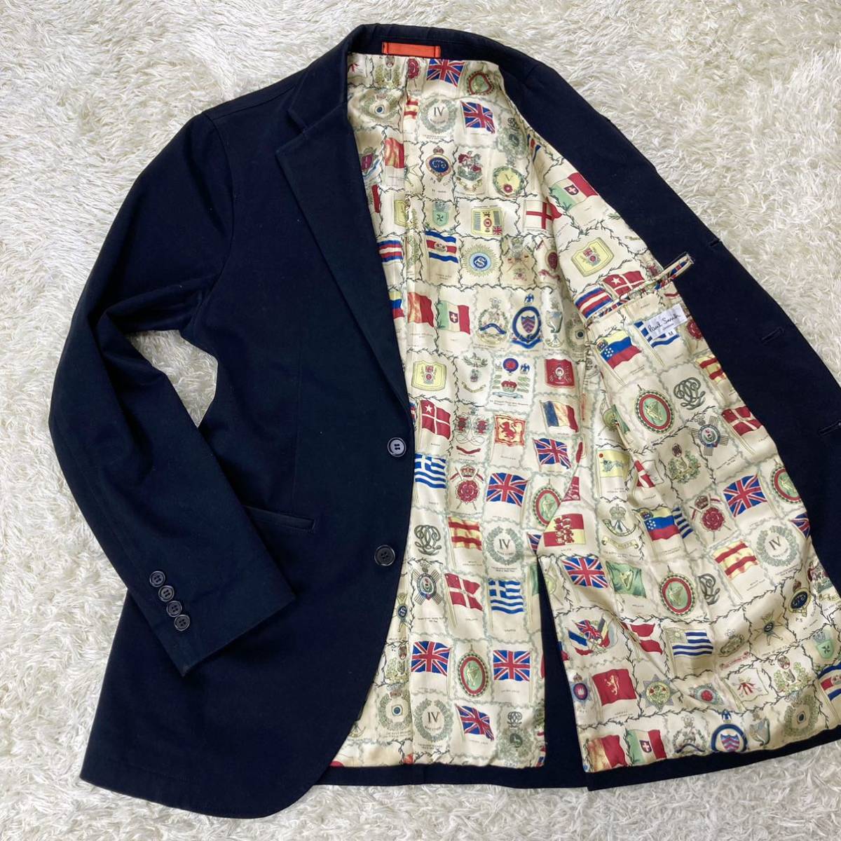 1円〜 【限定モデル】Paul Smith London ポール スミス メンズ 国旗柄