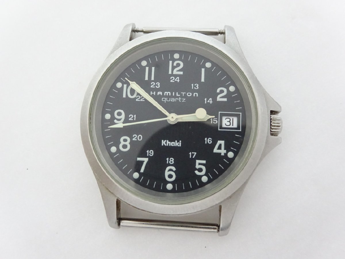 O-0641】稼働品 HAMILTON Khaki ハミルトン カーキ 9445B 腕時計