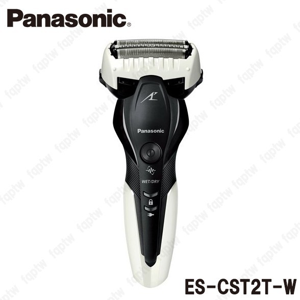 【新品・送料無料】 Panasonic ES-CST2T-W リニアシェーバー ラムダッシュ(3枚刃) 白 ホワイト 電動 髭剃り 電気シェーバー