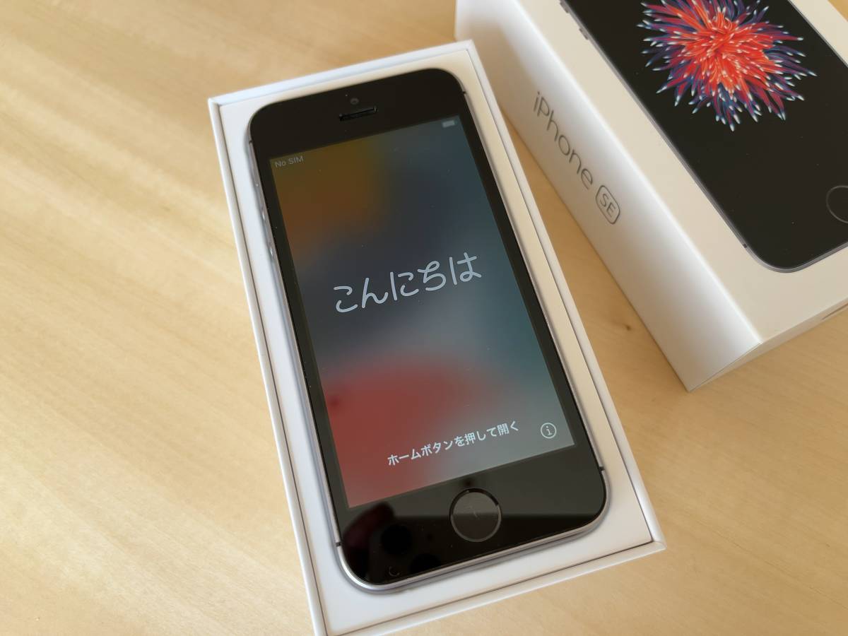 iPhone SE 64GB★第1世代★SIMロック解除済み★極美品