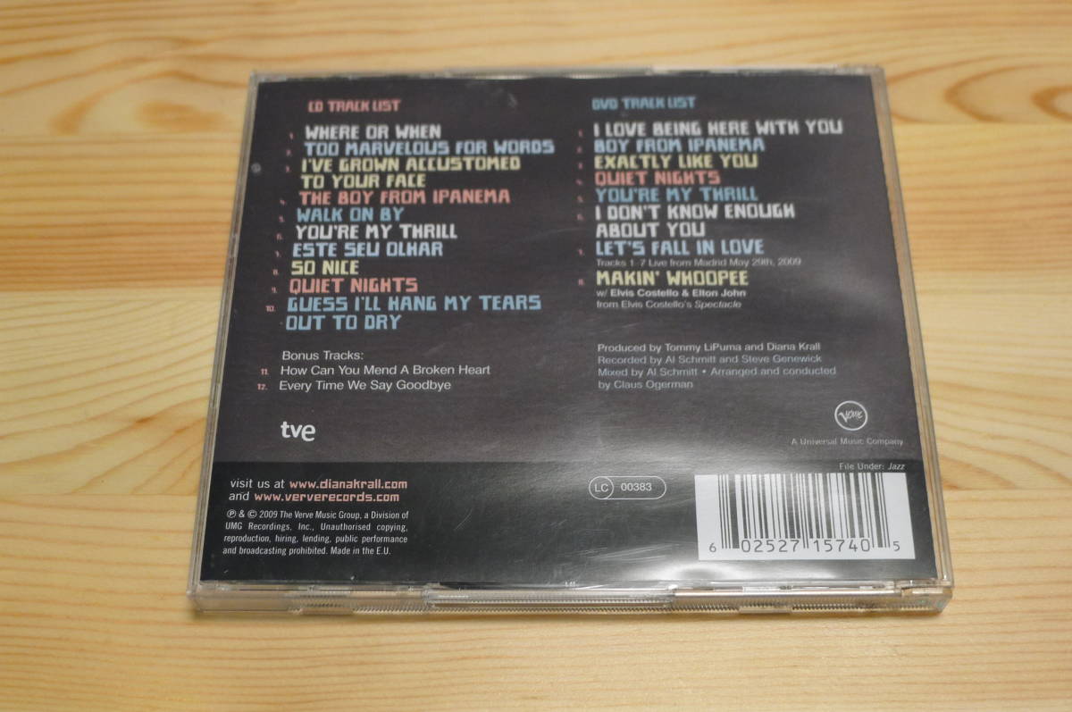 Diana Krall - Quiet Nights Deluxe Edition DVD付 / Elvis Costello, Elton John