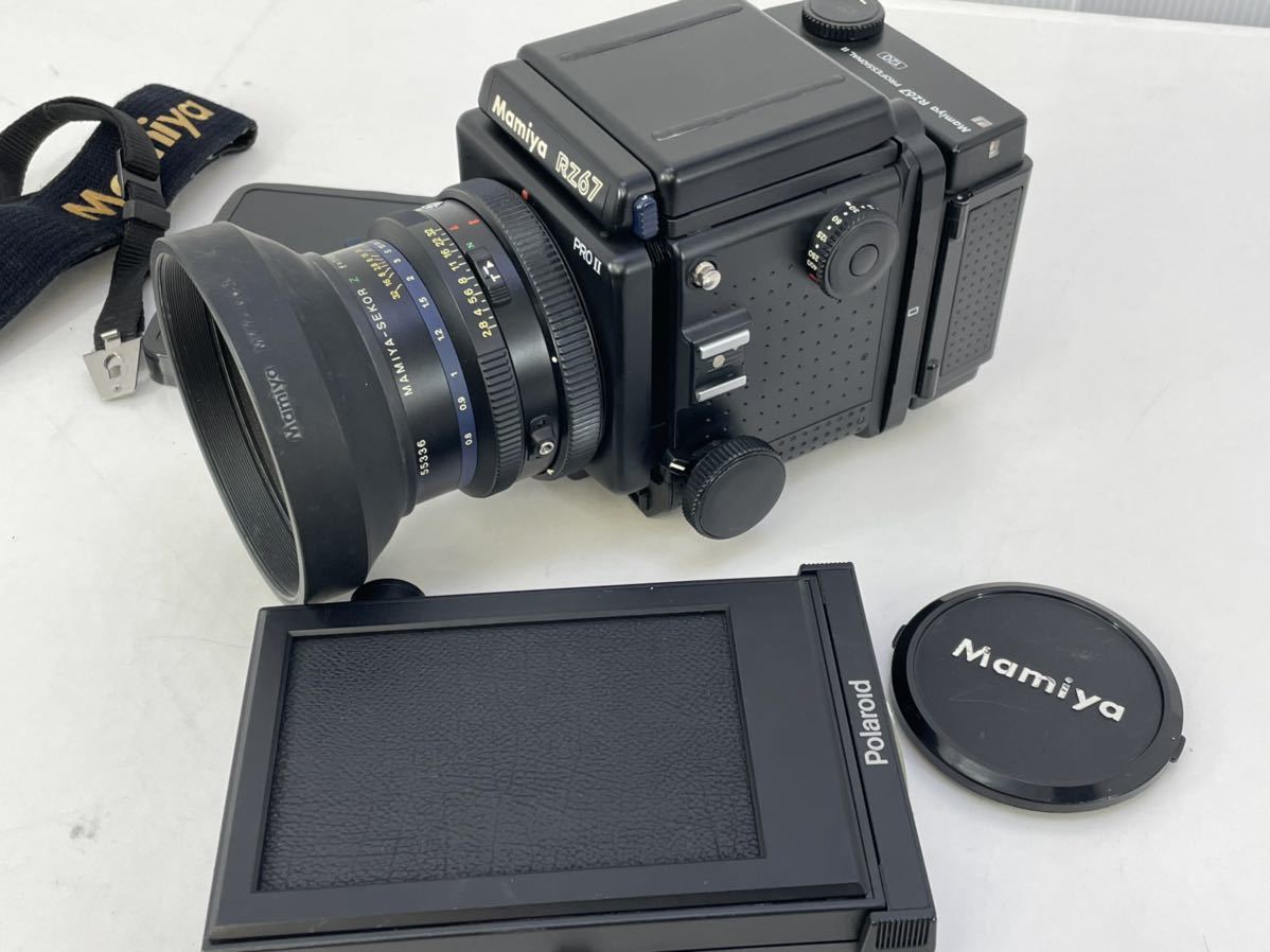 MAMIYA マミヤ RZ67 Professional Ⅱ f2.8-110mm ポラロイドバック付き