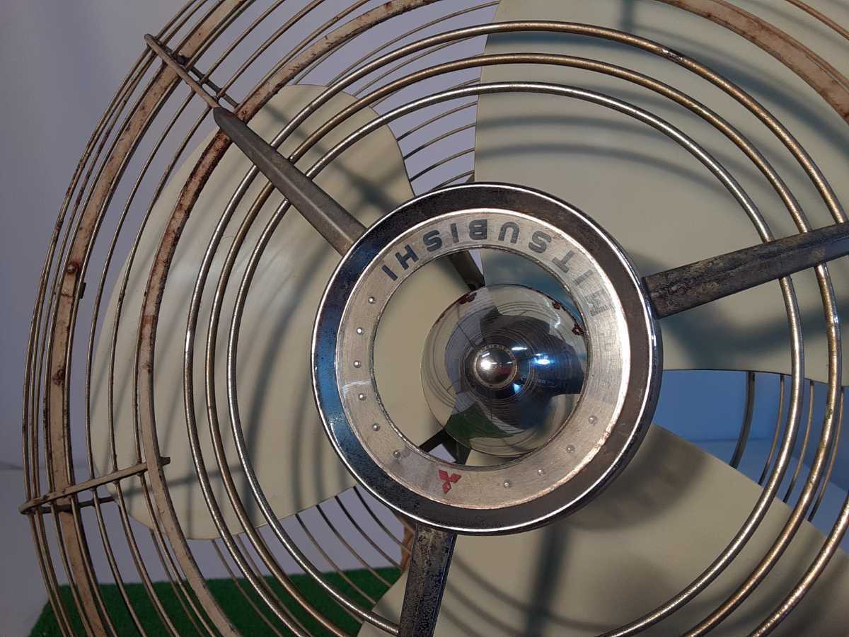 昭和レトロ　動作品　扇風機　三菱　35cm　DM-14D 0413-11 _画像5