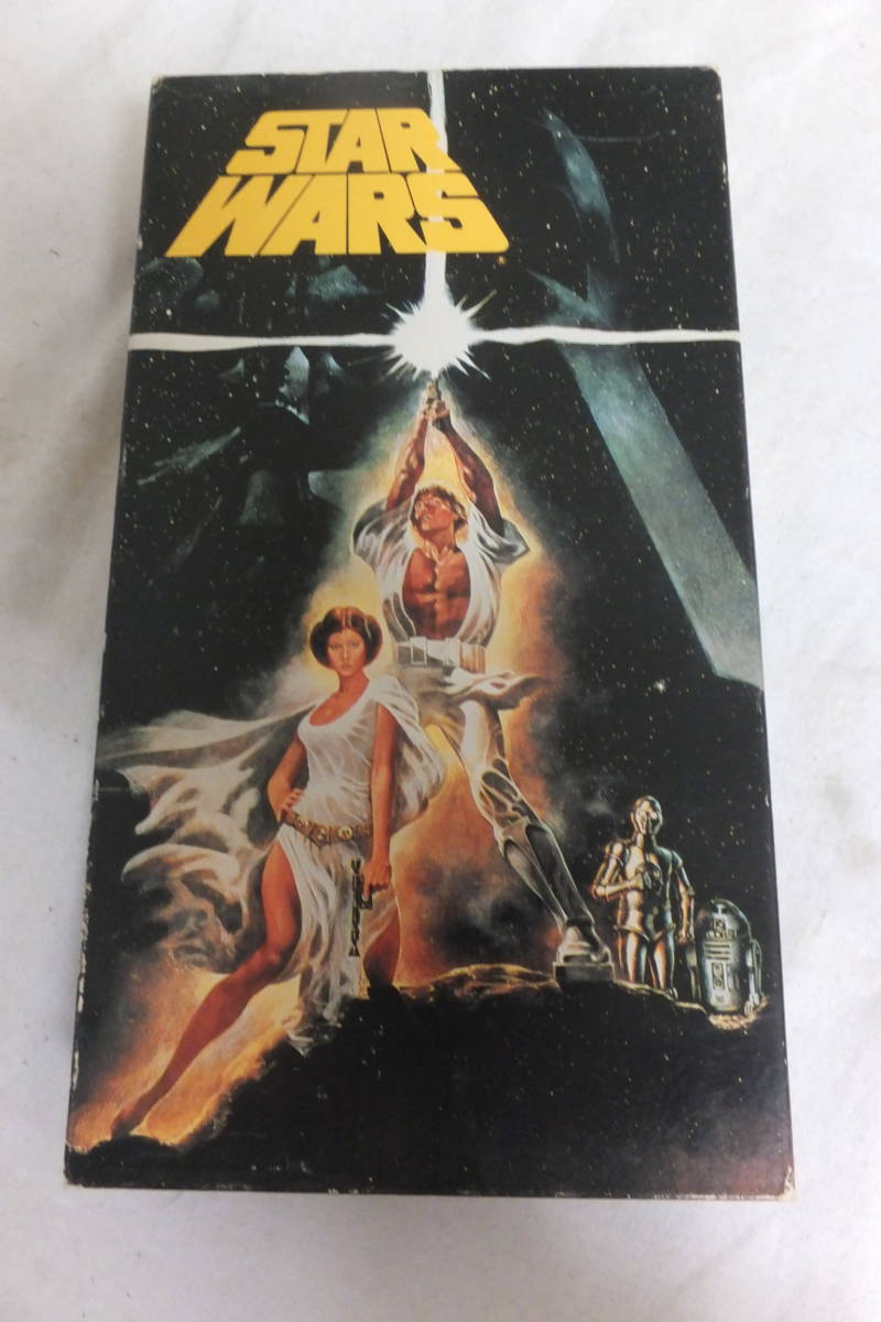 ★保管品・ジャンク扱い★スター・ウォーズ STAR WARS VHS ビデオテープ_画像2