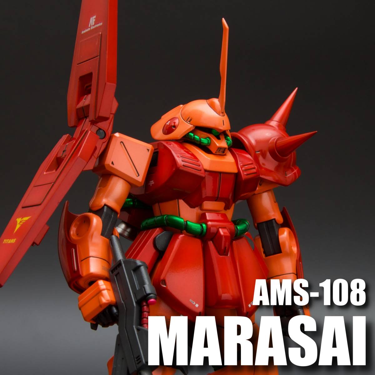 Yahoo!オークション - HGUC マラサイ 完成品 塗装済み 全塗装 ガンプラ