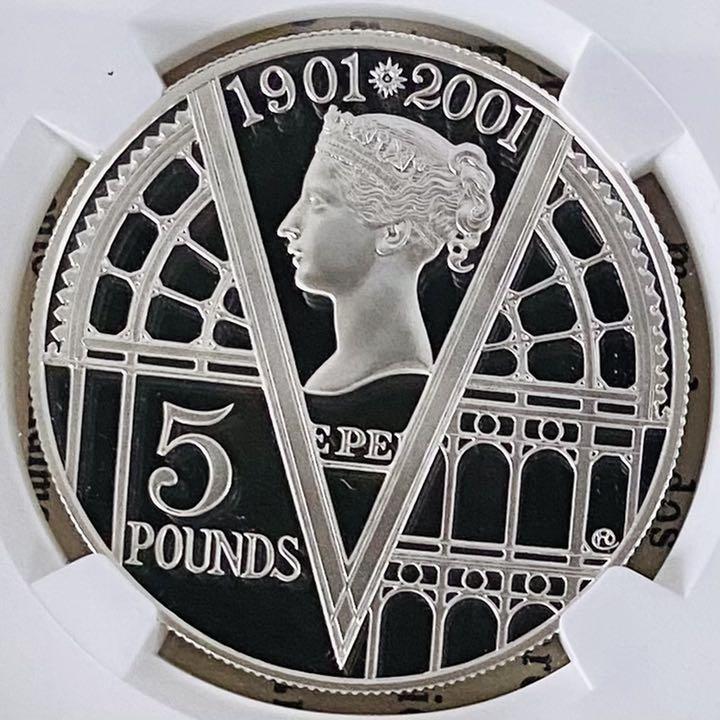 ヤフオク! - NGC 最高鑑定 2001 PF70 イギリス ビクトリア女...