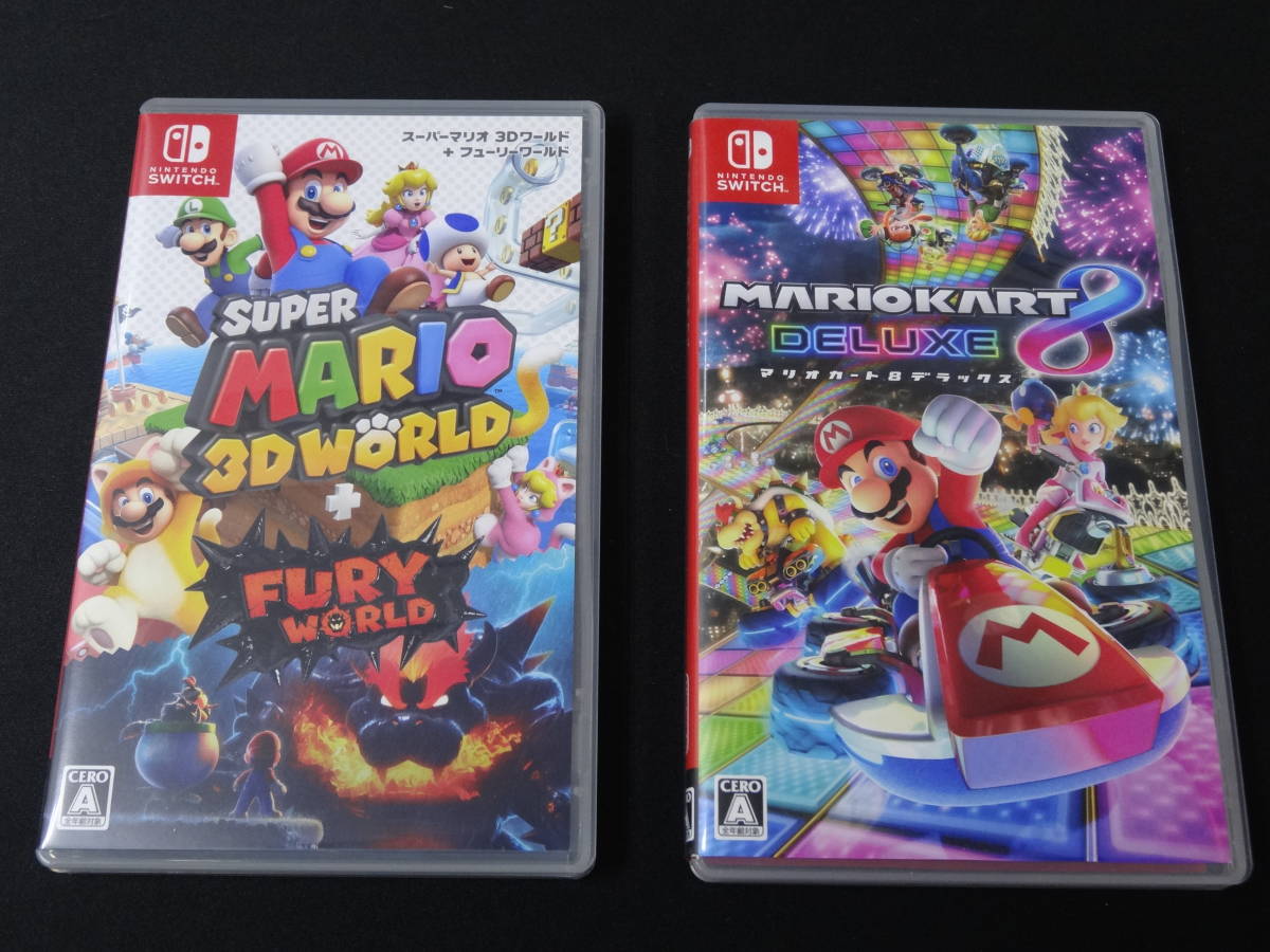 switch マリオカート8デラックス & スーパーマリオ3Dワールド&+