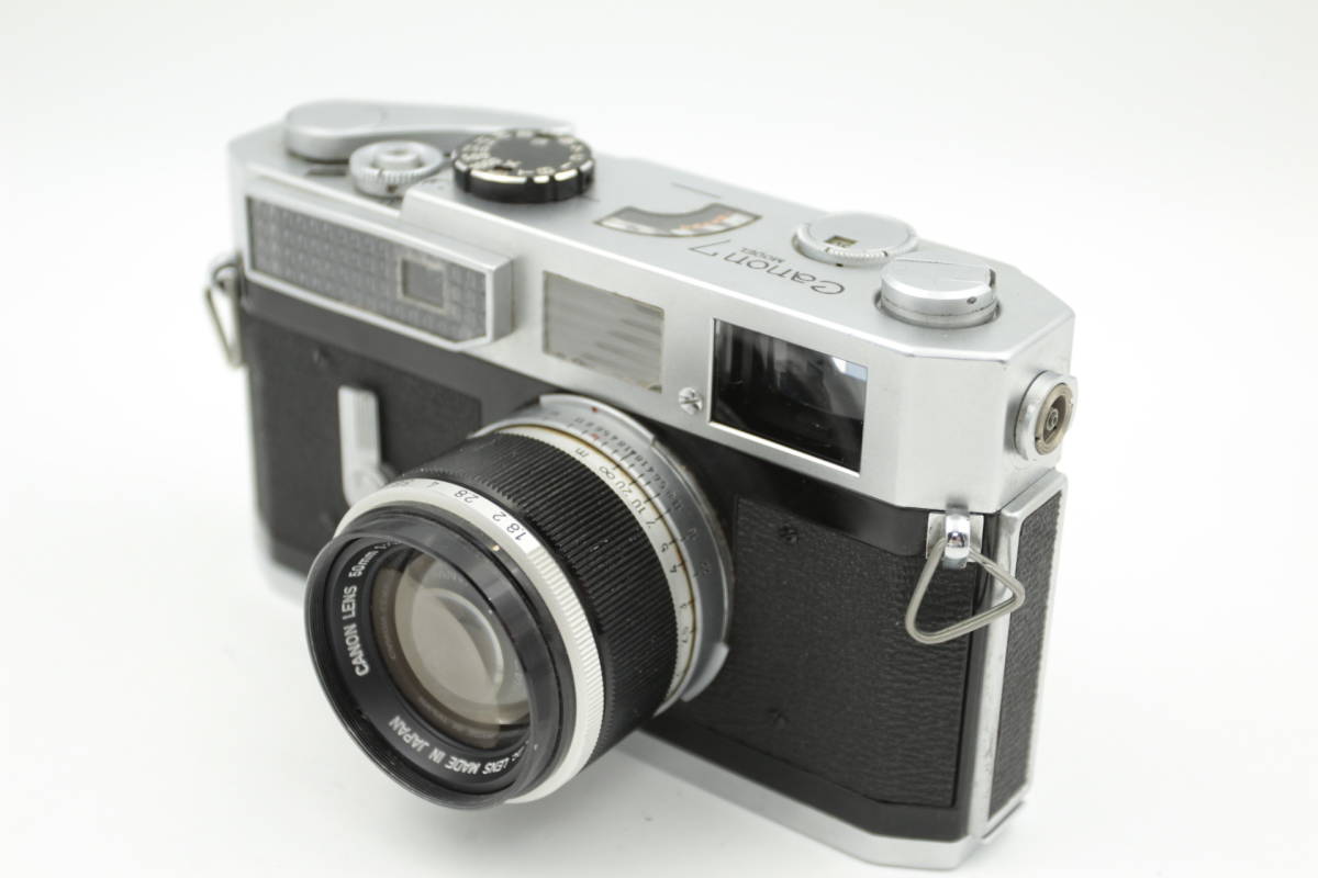 CANON キャノン MODEL 7 50mm F 1.8 レンズ フィルムカメラ ic.sch.id