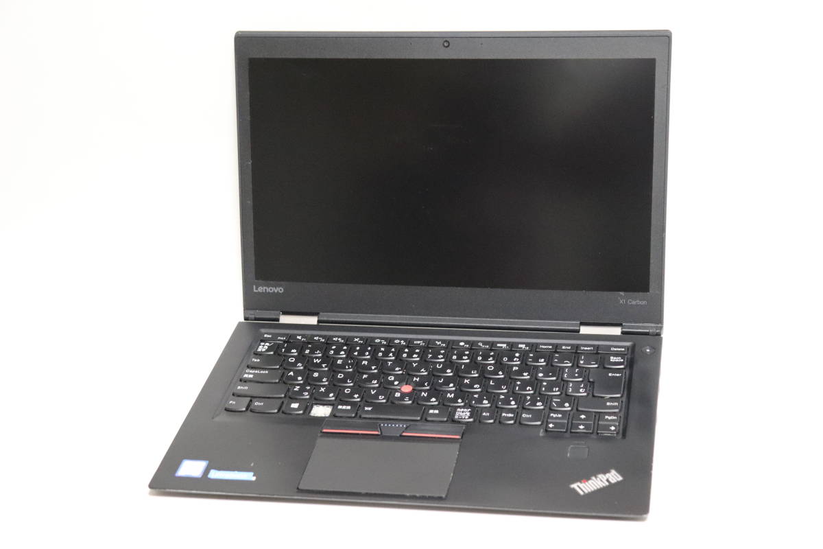 M229. Lenovo / ThinkPad X1 Carbon / 20FCCT01WW / Core i5-6200U / 8GBメモリ / 記憶媒体なし / 通電確認・ジャンク