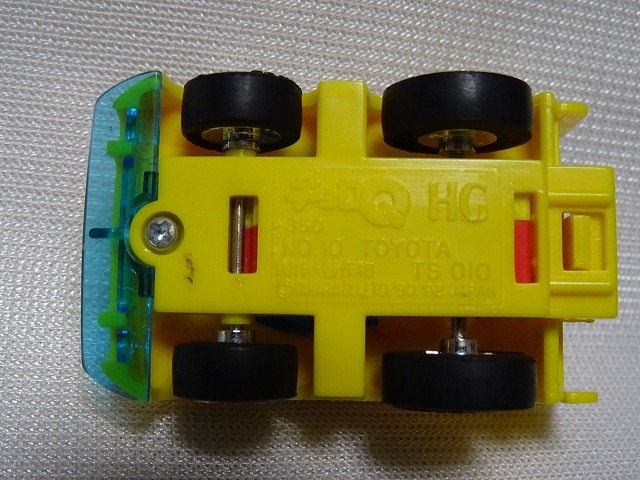 チョロQHG 　TOYOTA TS 010 YELLOW　タカラ_画像4