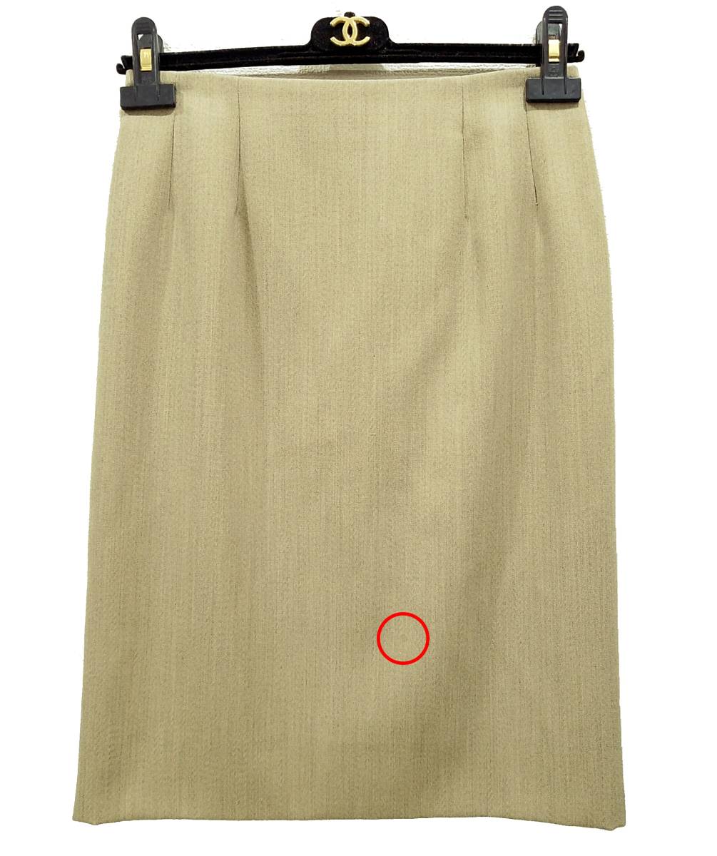 送料510円~ は 国内正規品ヴィンテージ80年代CELINEウール台形スカート