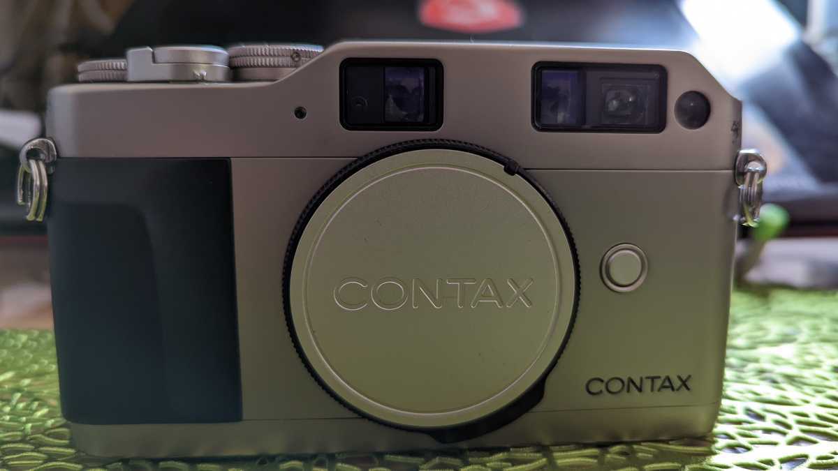 新作人気モデル G1 コンタックス 完動品　CONTAX ボディ フィルムカメラ 液漏なし　ROM改造済　試写あり　レンジファインダー コンタックス