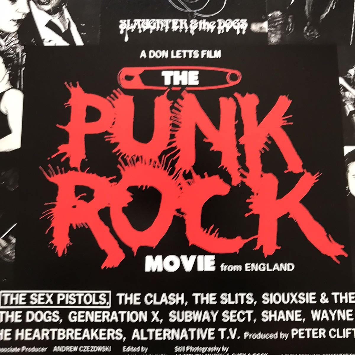 海外ポスター『The Punk Rock Movie』★セックス・ピストルズ/ザ・クラッシュ/ジョニー・サンダース/スージー&ザ・バンシーズ_画像3