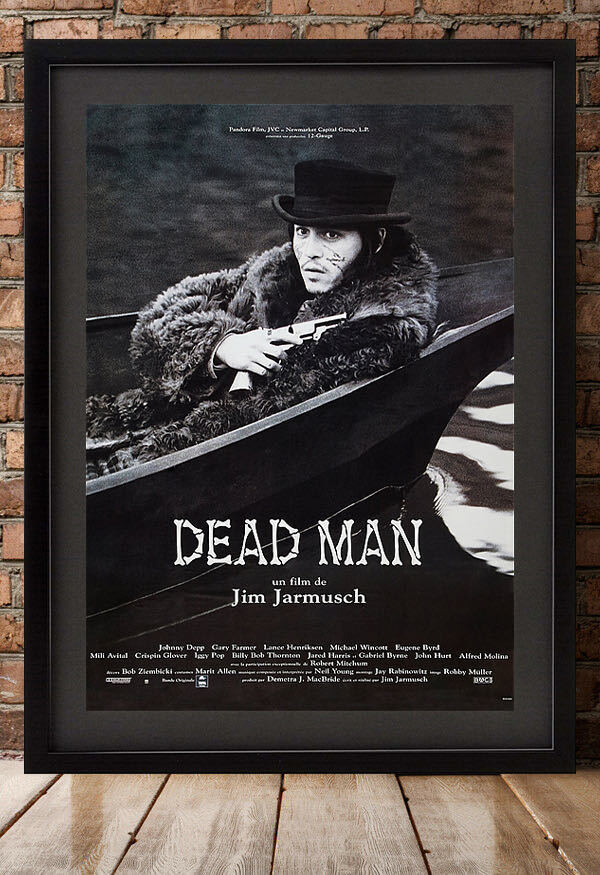 ポスター デッドマン Dead Man フランス版 ジョニー デップ/ジム