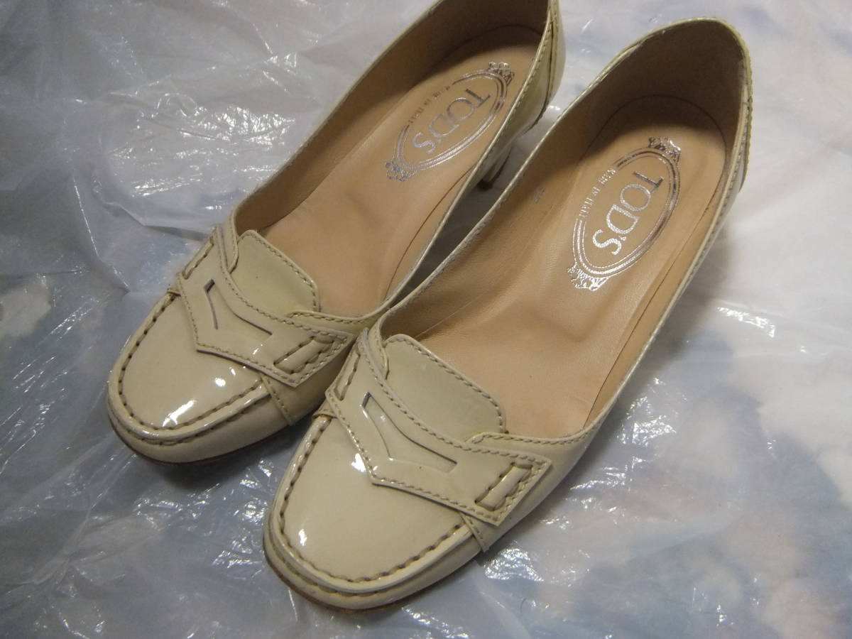TOD'S トッズ サイズ35 約22-22.5cm パンプス シューズ 靴 ローファー く1344
