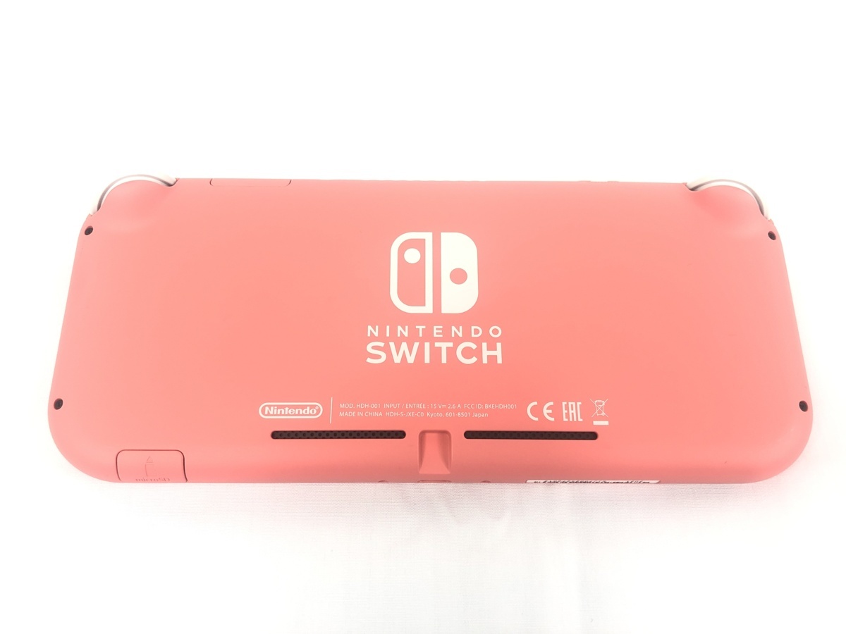 Nintendo 任天堂 Switch Lite スイッチ ライト HDH-001 コーラルピンク 