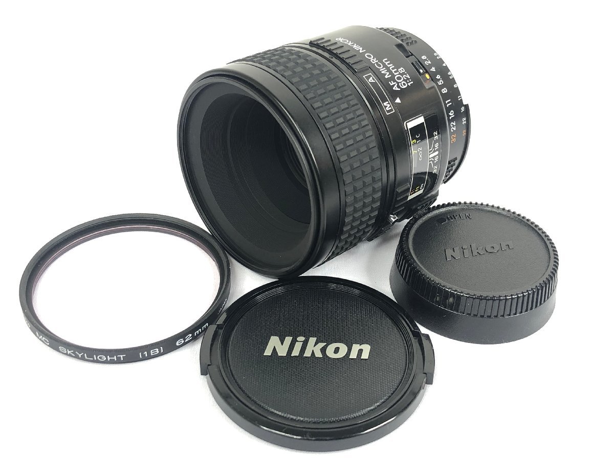 有名なブランド AF ニコン Nikon MICRO Z4-58-A★ マクロレンズ 単焦点 カメラ 1:2.8 60mm NIKKOR ニコン