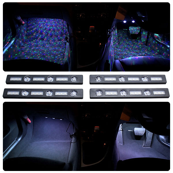 LEDインテリア イルミネーションライト “暖色モード”と“スターモード”2種類の輝き！全7色の鮮やかなLEDライト！_画像1
