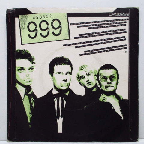 999-Nasty! Nasty! (UK Ltd.Green Vinyl 7)_画像2
