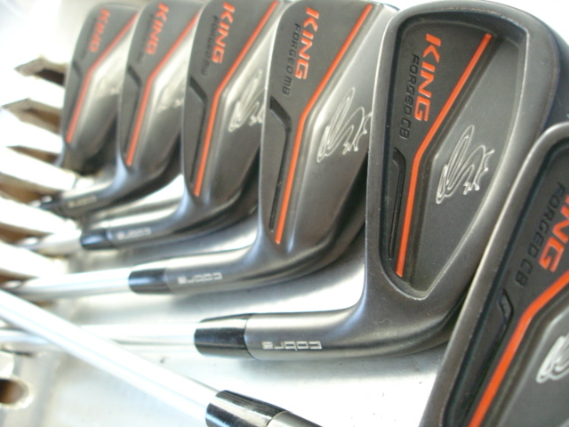 超希少・ブラック 黒 !!!◆◆ cobra KING FORGED BLACK MB & CB ◆◆ KBS TOUR C-TAPER 120_画像1