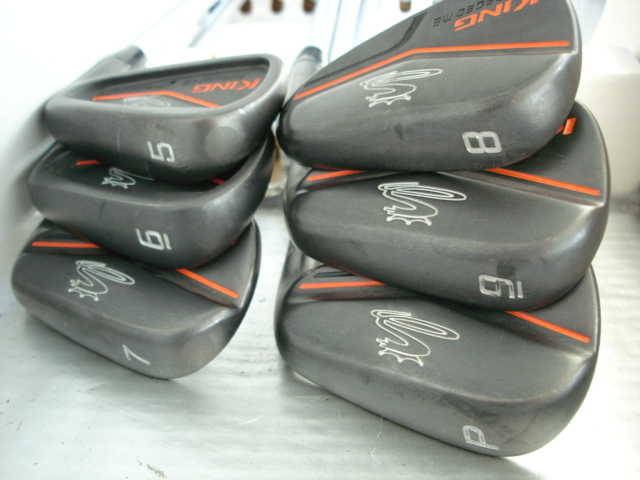 超希少・ブラック 黒 !!!◆◆ cobra KING FORGED BLACK MB & CB ◆◆ KBS TOUR C-TAPER 120_画像3