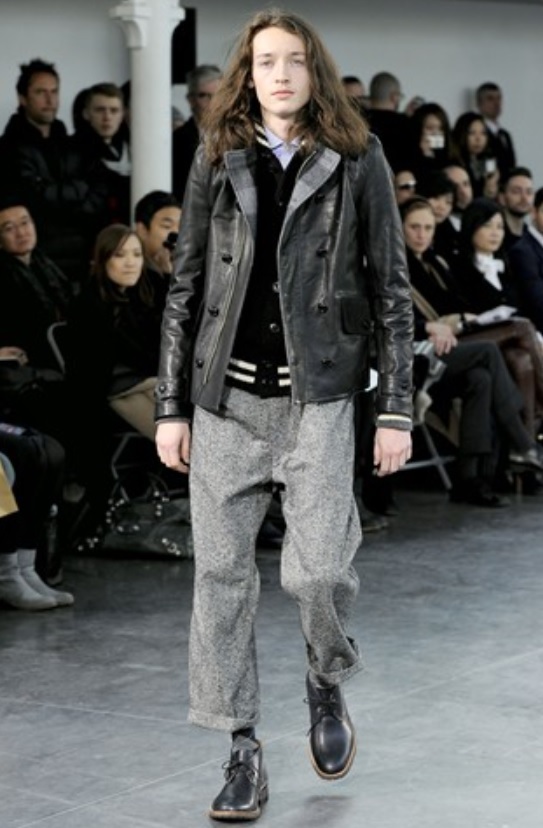 JUNYA WATANABE MAN ジュンヤワタナベマン レザージャケット S WH-J018