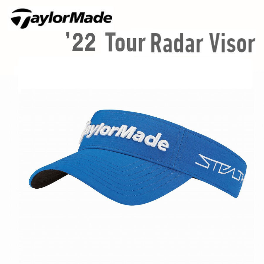 ** TaylorMade 2022 * Tour Radar Visor ~ козырек голубой новый товар **