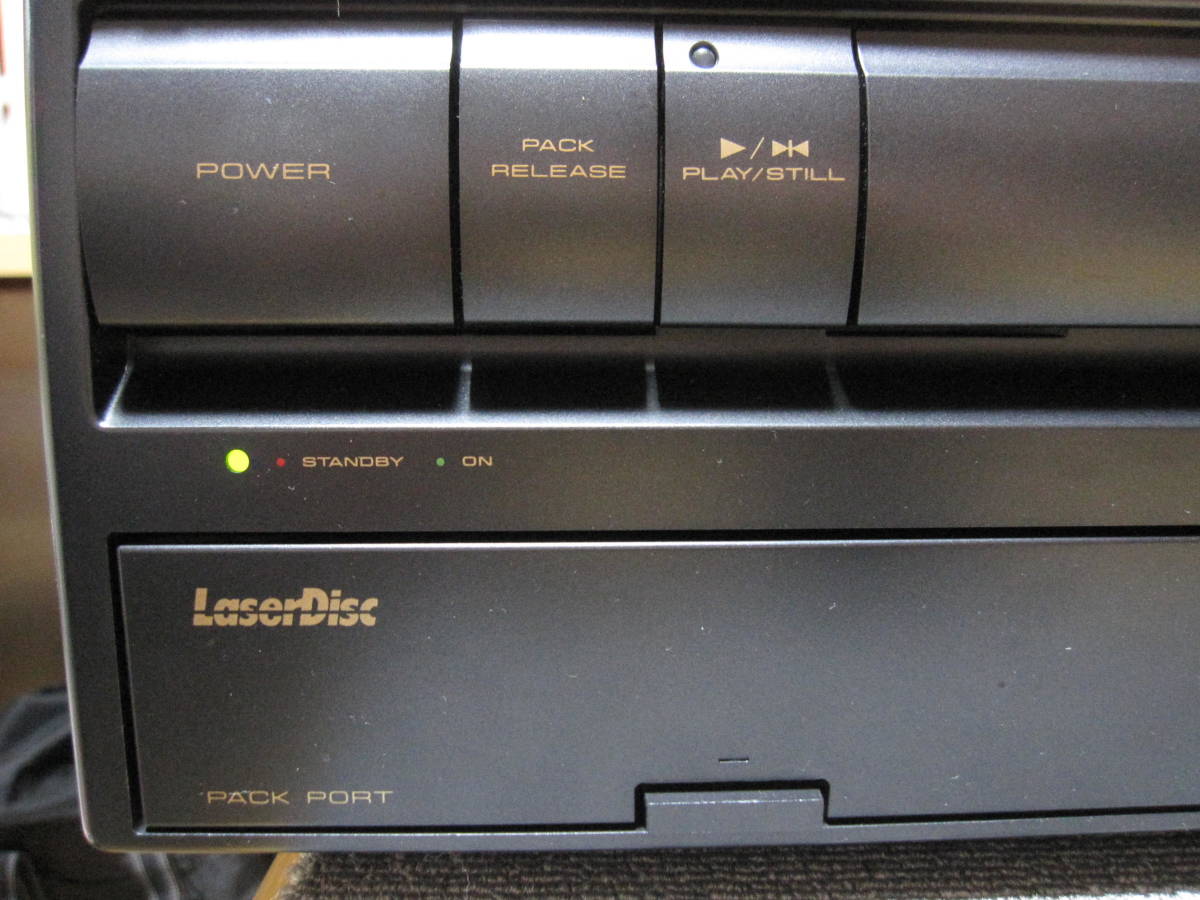 【希少 激レア レーザーアクティブ】ジャンク 難あり PIONEER Laser Active コンパチブル レーザーディスク LD ゲーム機 本体 CLD-A100_画像6