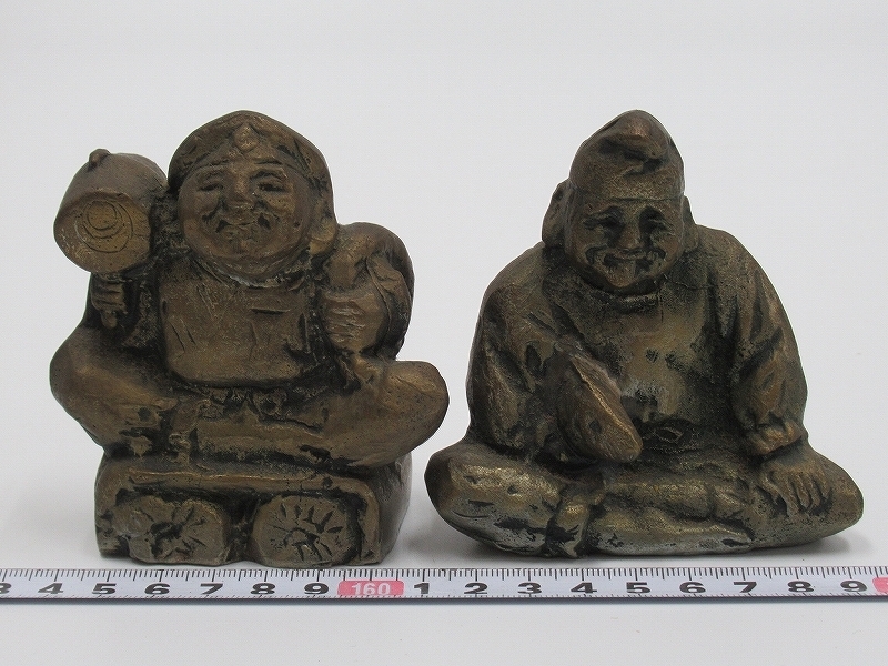 低価安い ヤフオク! - 北村西望 北村治禧 恵比寿・大黒天 置物 大人気