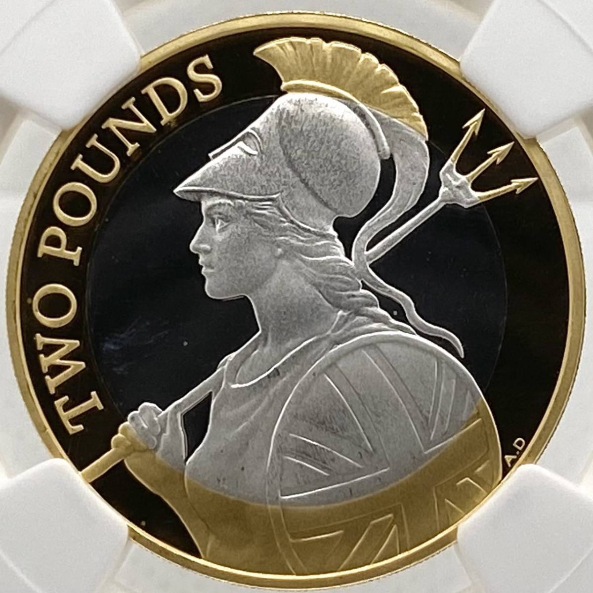 2015 ブリタニア 1オンス 2ポンド銀貨 PF69 ULTRA CAMEO①-