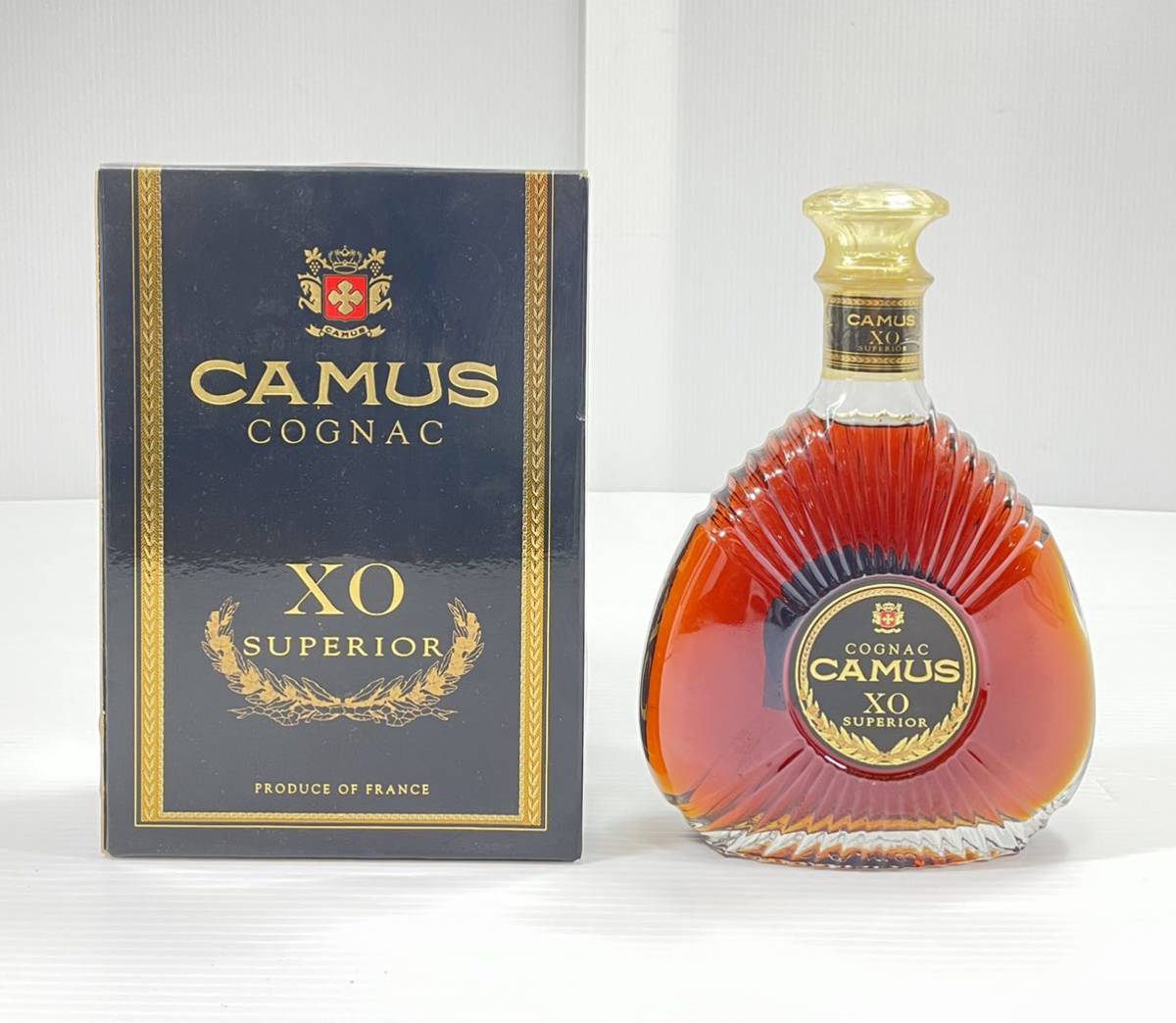CAMUS COGNAC XO SUPERIOR カミュコニャックXO スペリオール40% 700ml  ブランデーお酒未開封箱付き長期保管品日本代购,买对网