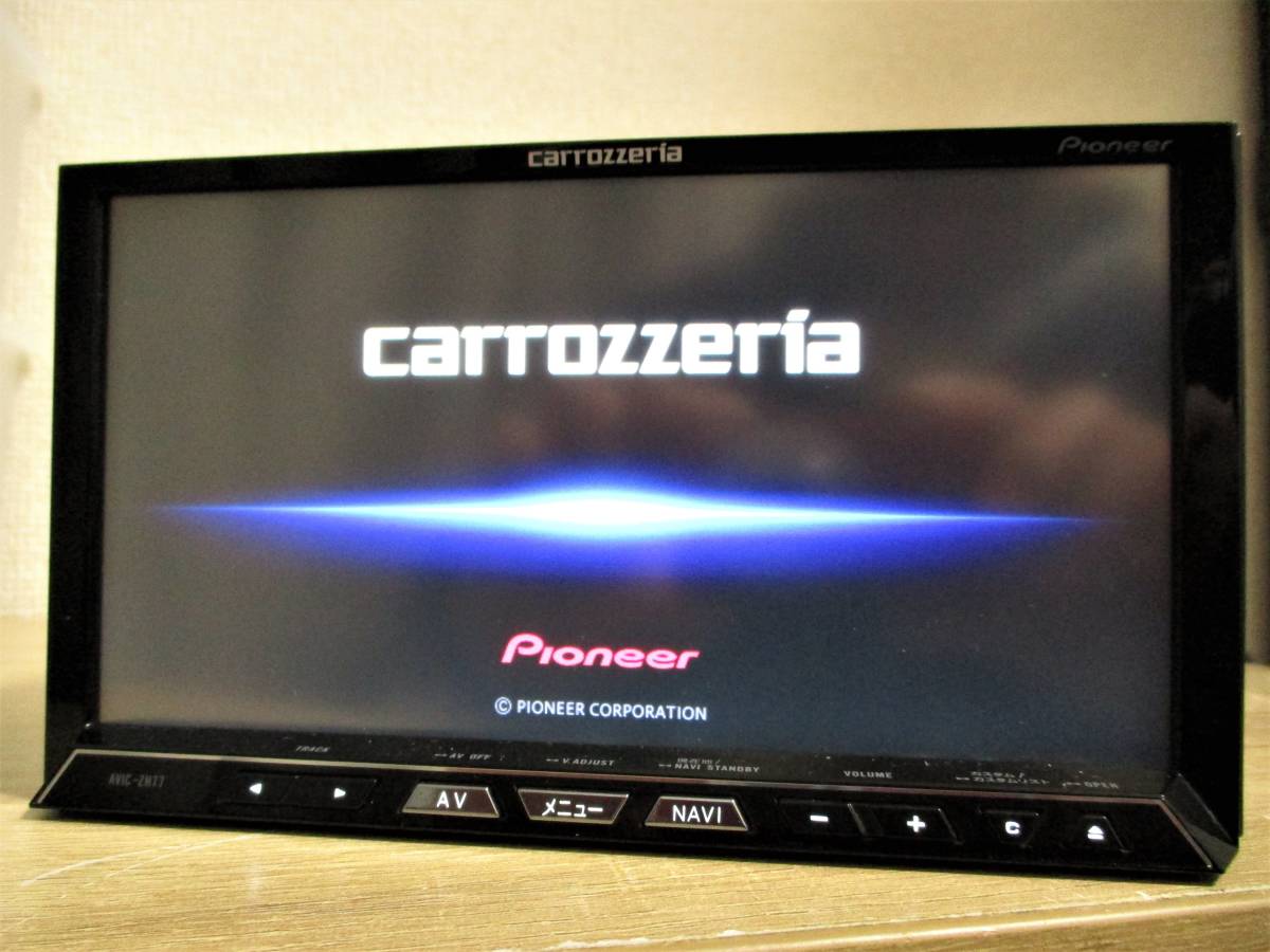 AVIC-ZH77 訳ありジャンク カロッツェリア サイバーナビ HDDナビ 地デジフルセグTV CD/SD/DVD/Bluetoothオーディオ対応 カーナビ