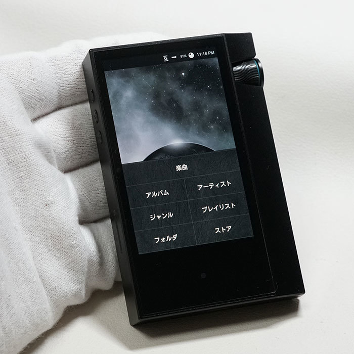 美品 iriver Astell&Kern AK70 MKⅡ ブラック NOIR BLACK ケース付き