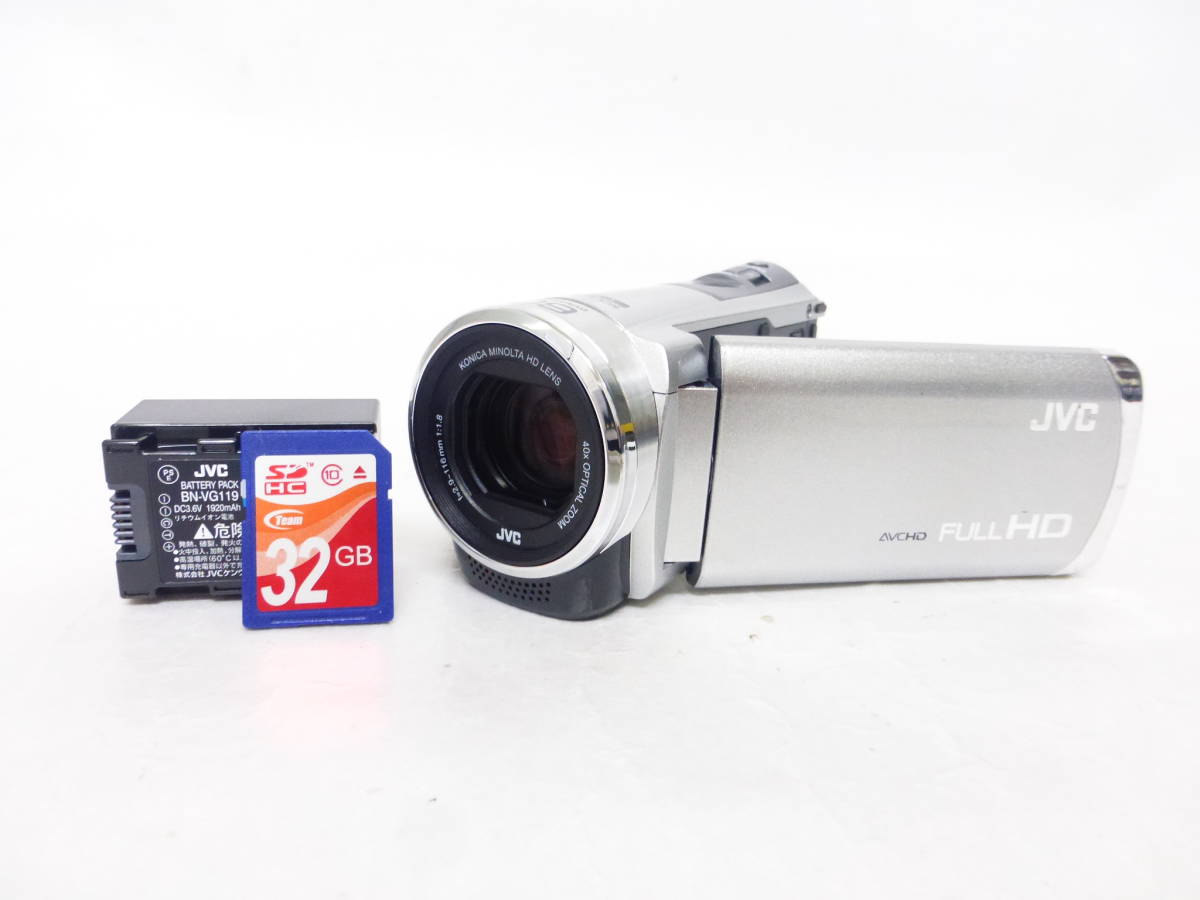 ☆JVC ビデオカメラ GZ-HM199 -S 2017年製 www.falconofs.com