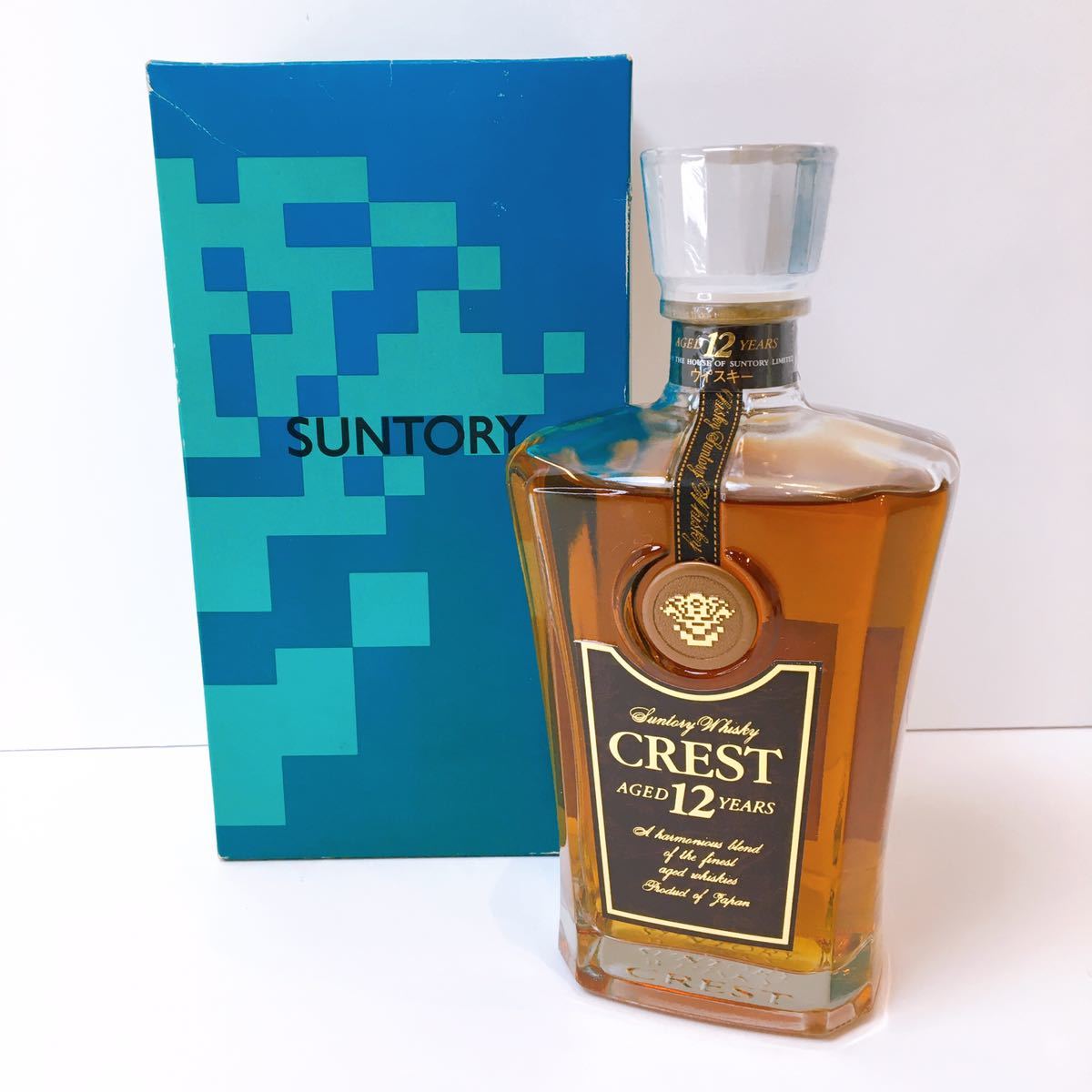 73【未開栓】SUNTORY サントリー CREST クレスト 12年 ウイスキー