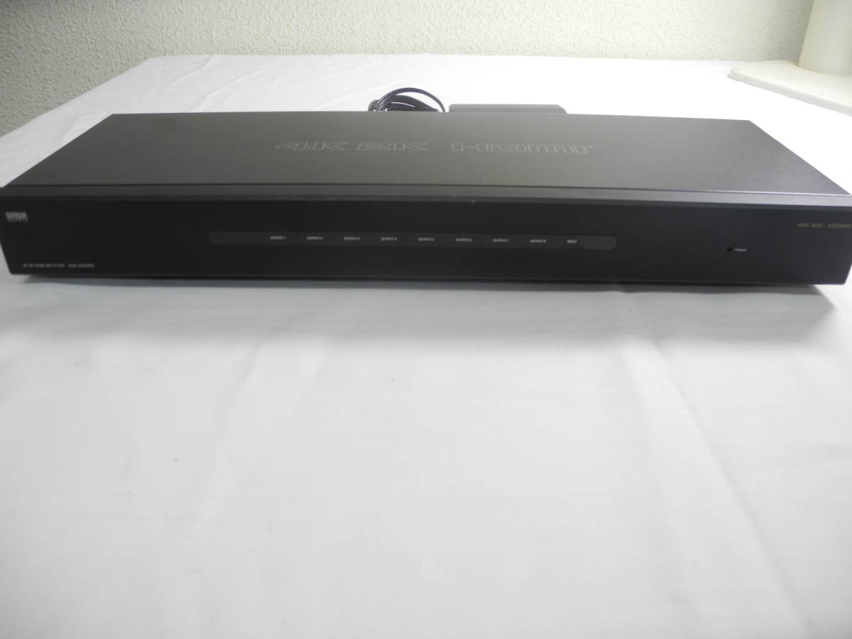 てになりま ヤフオク! SANWA VGA-UHDSP8 サンワサプライ - HDMI8分配器 している