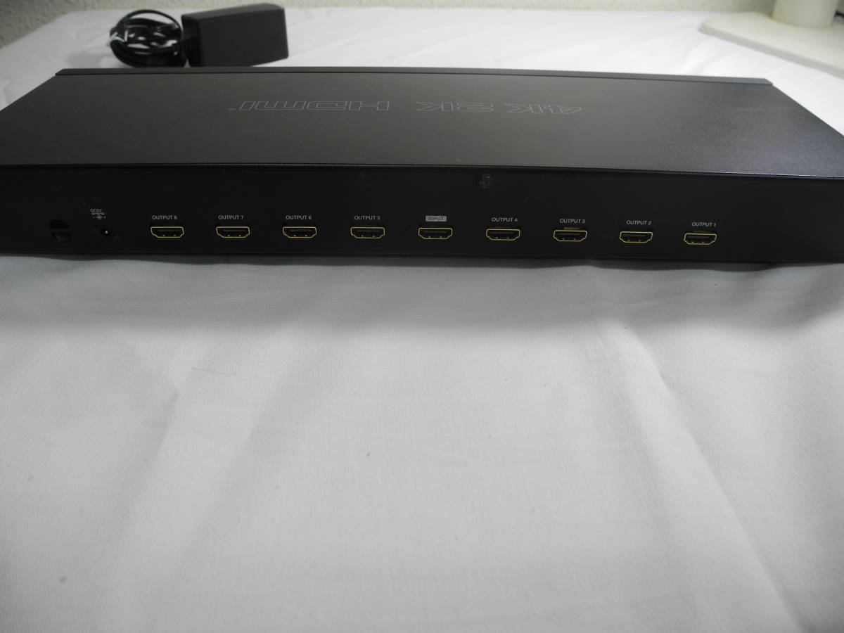 てになりま ヤフオク! SANWA VGA-UHDSP8 サンワサプライ - HDMI8分配器 している