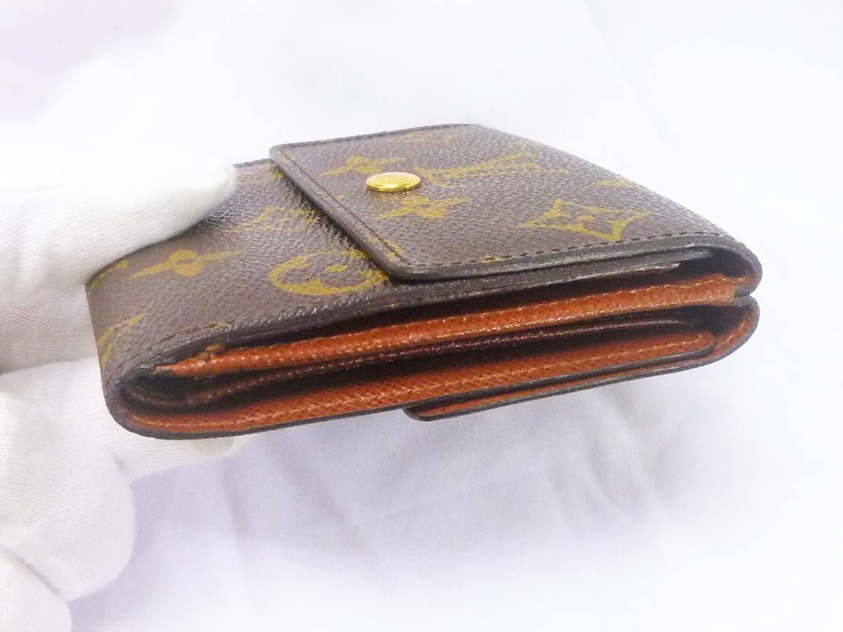 定番人気! 小銭入れ モノグラム ポルトモネビエカルトクレディ Wホック財布 ヴィトン ♪美品♪ - 三つ折り財布