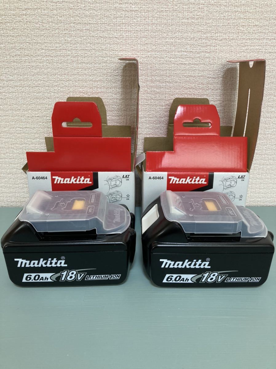 公式 新品 Makita マキタ 純正18v6ahバッテリー 2個セット sushitai.com.mx