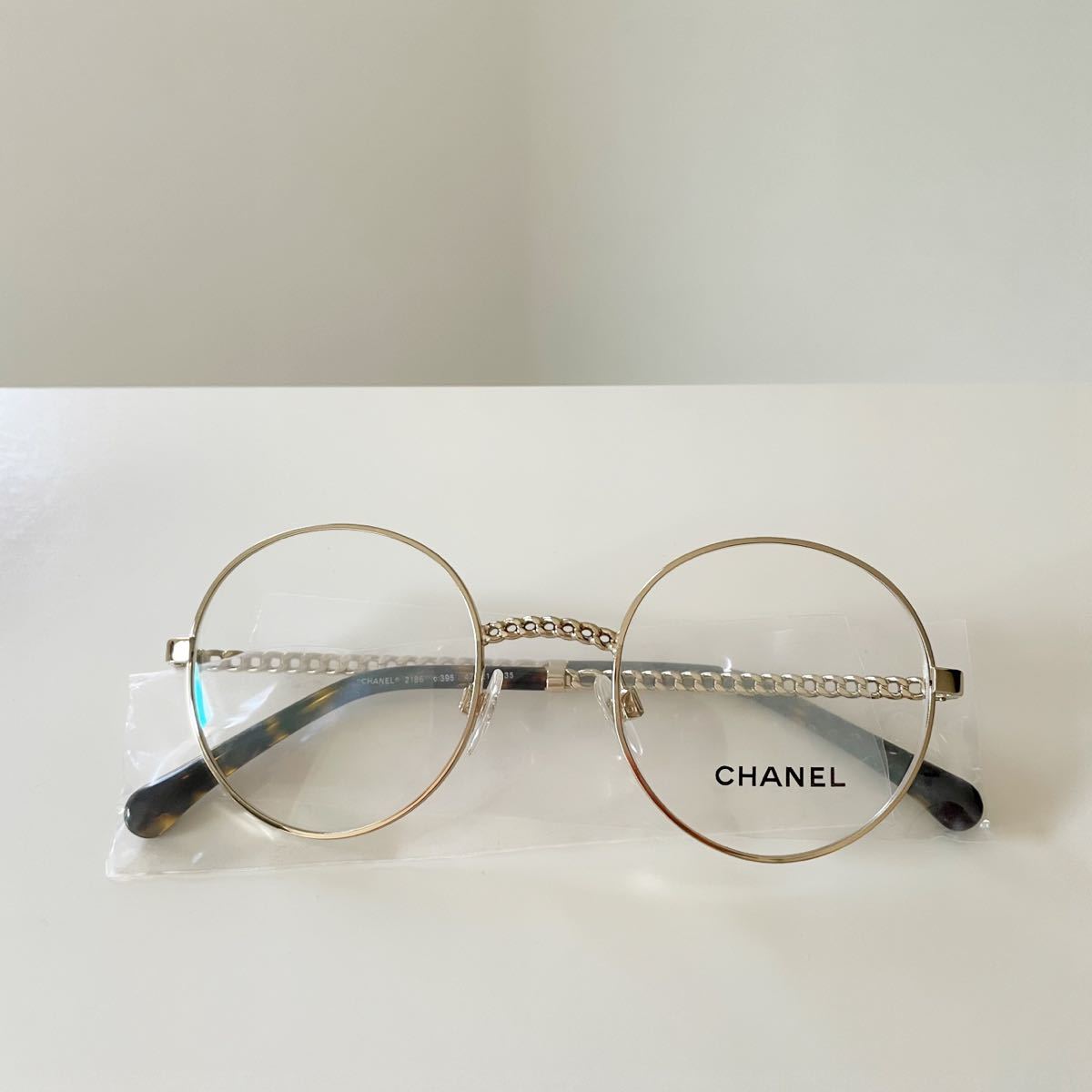 22440円 割引クーポン 値下げ シャネル CHANEL 眼鏡フレーム ケース付 新品