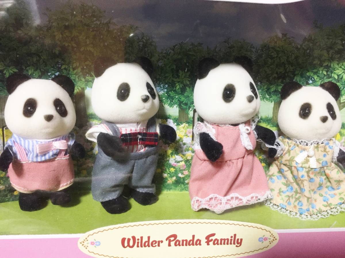 新品　シルバニアファミリー　Wilder Panda Family / 海外版　パンダファミリー_画像2