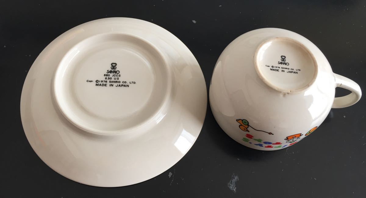 希少 昭和レトロ 陶器 日本製 1976年 サンリオ キティズトイズ 希少 昭和レトロ 陶器 日本製 1976年 サンリオ キティズトイズ
