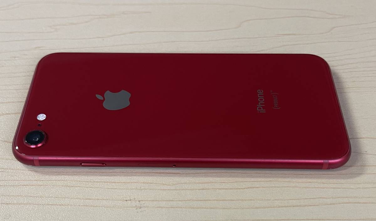 新品未使用 iPhone 8 RED 64 GB SoftbankSIMロック billard-akademie