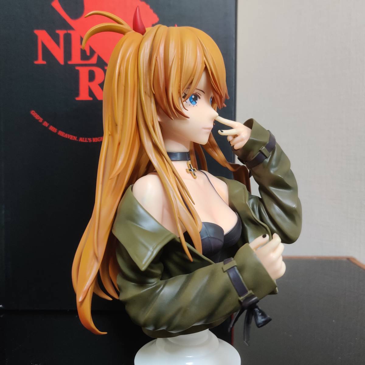 限定品お得 新世紀エヴァンゲリオン アスカ 私服 塗装済み完成品