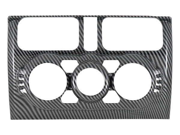 ジムニー JB64W ジムニーシエラ JB74W 専用 3D エアコンスイッチパネル エアコンガーニッシュパネル 1P 綾織カーボン調_画像2