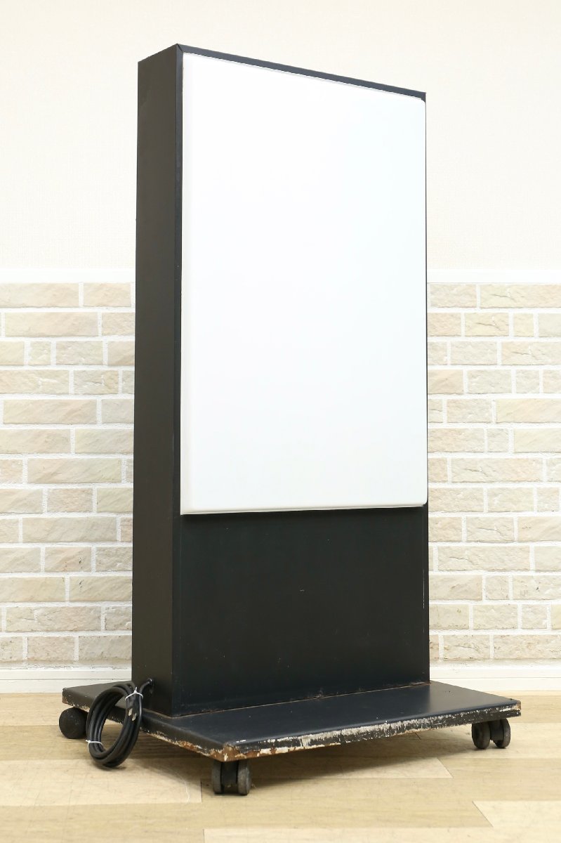【F0575】★地域限定販売品★軒先渡し★電飾看板★電飾スタンド看板★店舗用看板★屋外用★100V/60Hz/40W★★