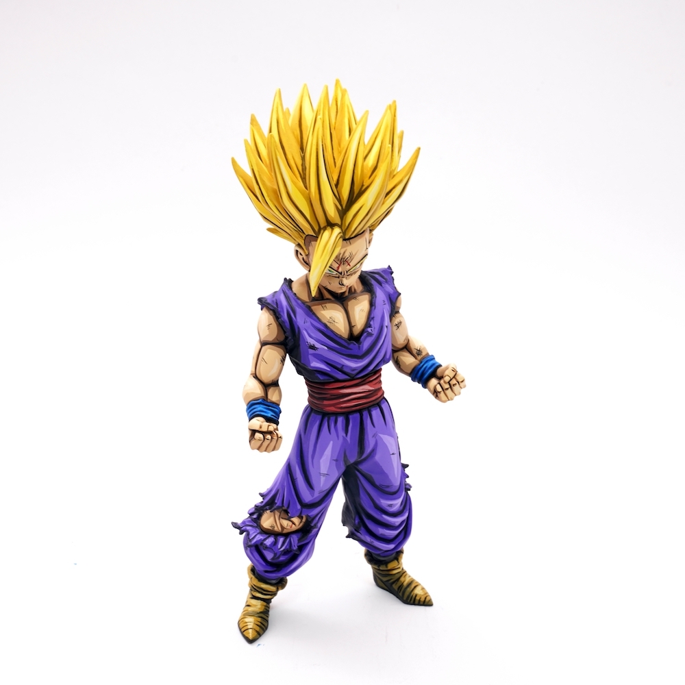 ドラゴンボール 孫悟飯 フィギュア フルリペイント 二次元彩色 ドラゴンボール 孫悟飯 フィギュア フルリペイント 二次元彩色