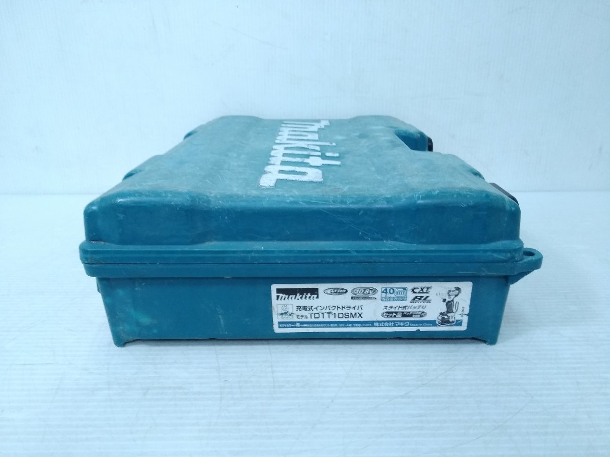 ●makita マキタ TD111DSMX 充電式 インパクトドライバ 10.8V 4.0Ah 電動工具 充電器付き【20314831】_画像10