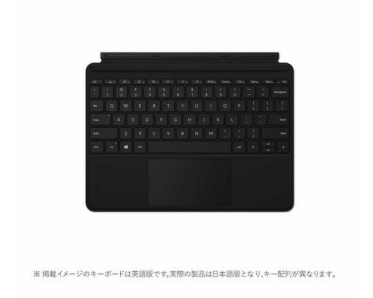 【新品】Microsoft Surface Go/Go2 タイプカバー ブラック　KCM-00043 マイクロソフト キーボード 日本語配列_画像1