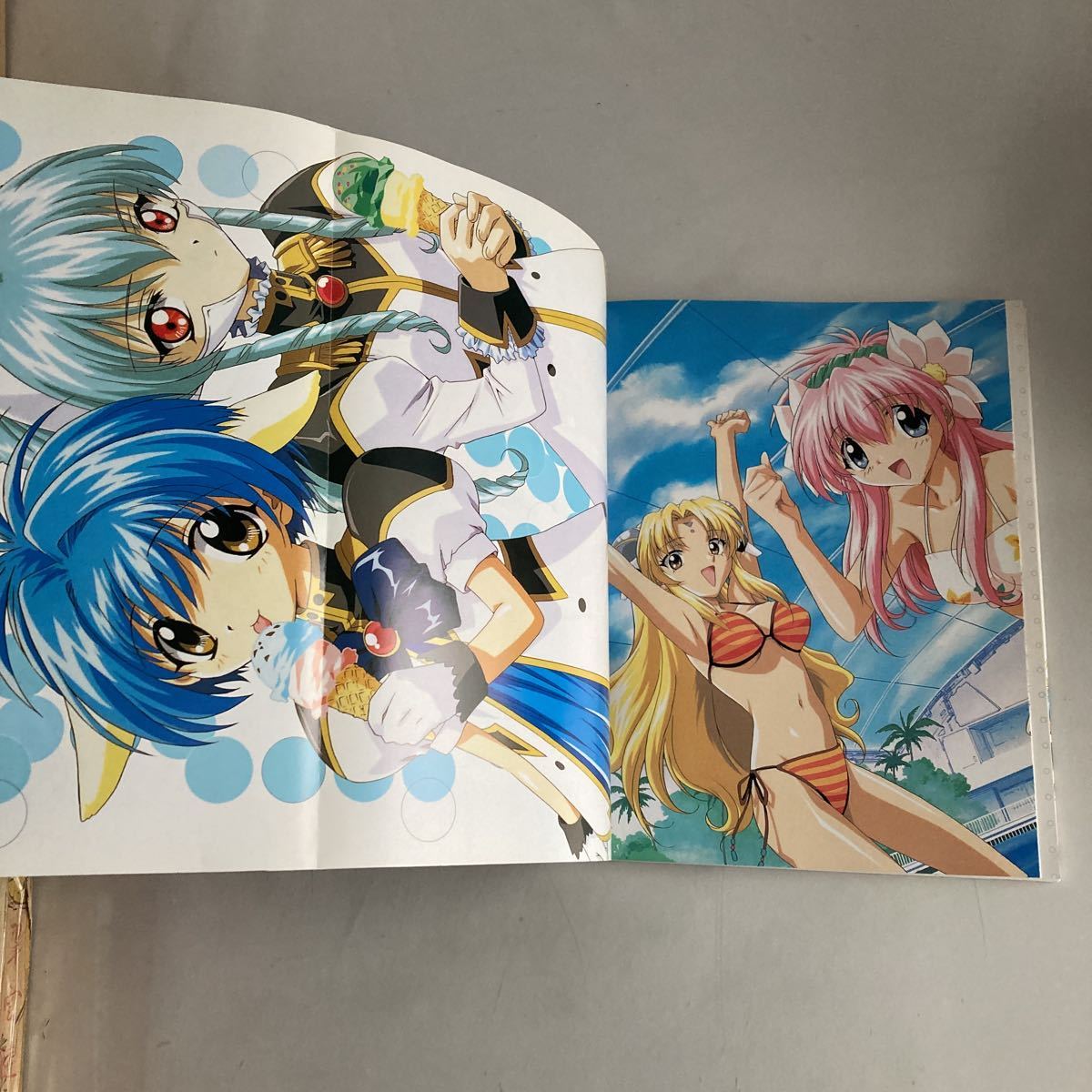 ★送料無料★ GALAXY ANGEL ギャラクシーエンジェル キャラクターブック 角川書店編 2001年 ♪GM01